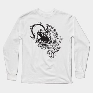 Anglerfish Light Darkness Long Sleeve T-Shirt